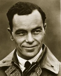 Achtzehn Jahre flog er und dann... (Photogravur)